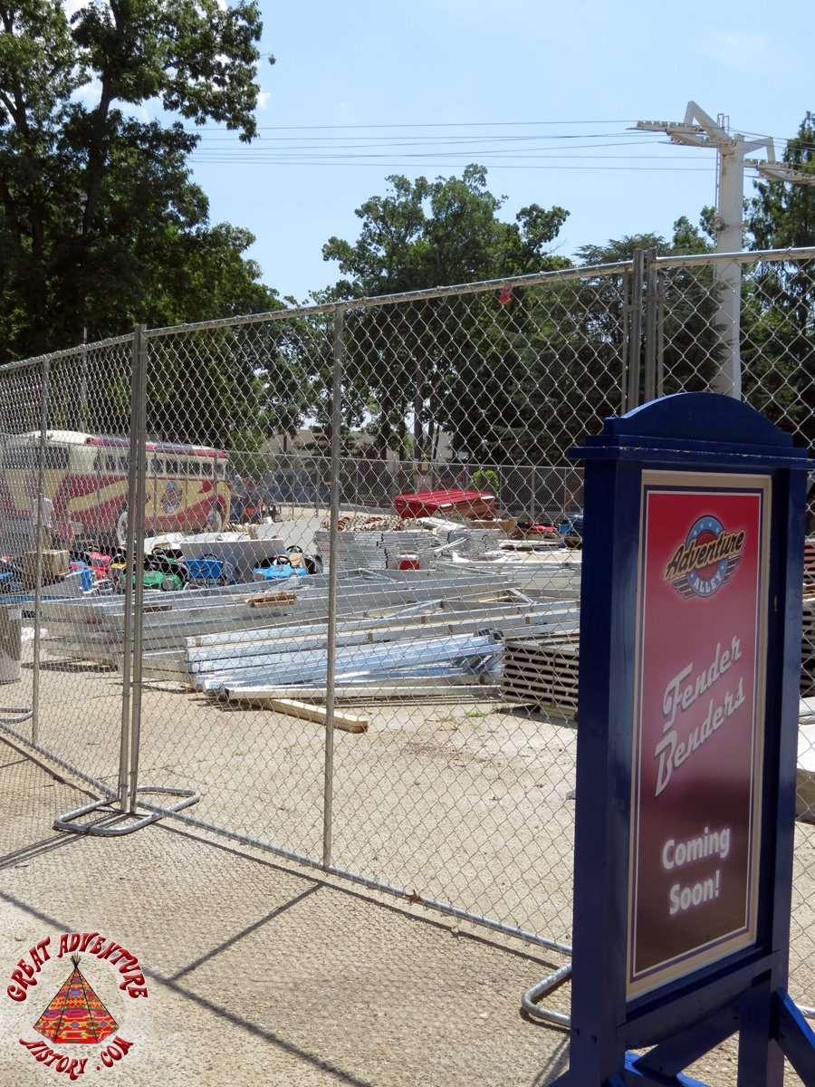 Fender Benders At Six Flags Great Adventure